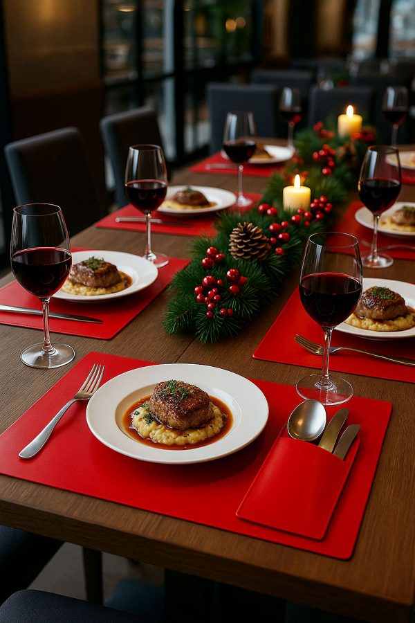 Basic Serisi Servis Seti 6'lı Kırmızı