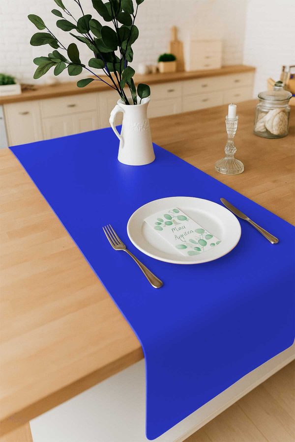 Basic Serisi Runner Mavi 32x130cm